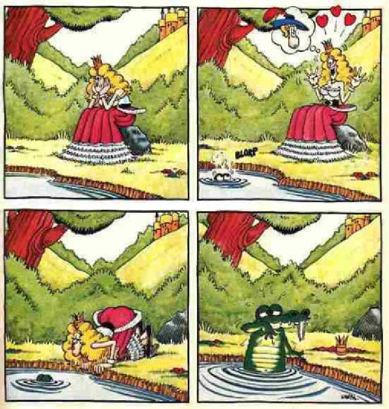 Bisou a la grenouille-humourenvrac