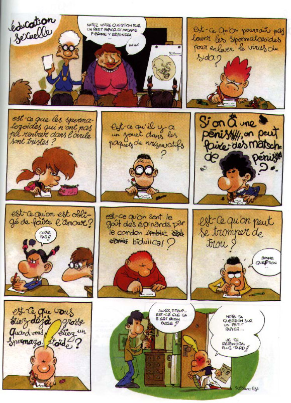 Titeuf - Education Sexuelle-humourenvrac