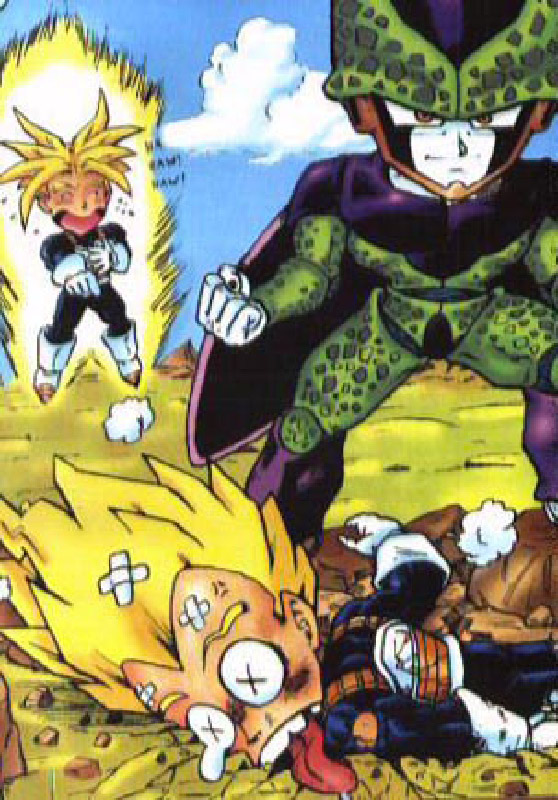 Cell vs Vegeta