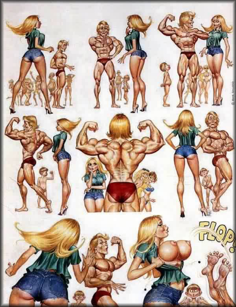 [humour blague drole fun joke] Bodybuilding 001-HeV