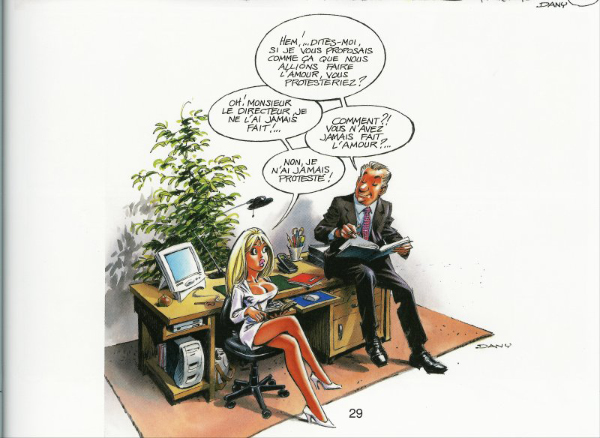 [French Fr Humour Blague Drole Fun Joke] Patron-Secretaire-HeV