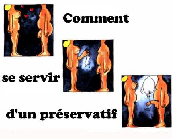 Comment se servir d'un preservatif-HeV