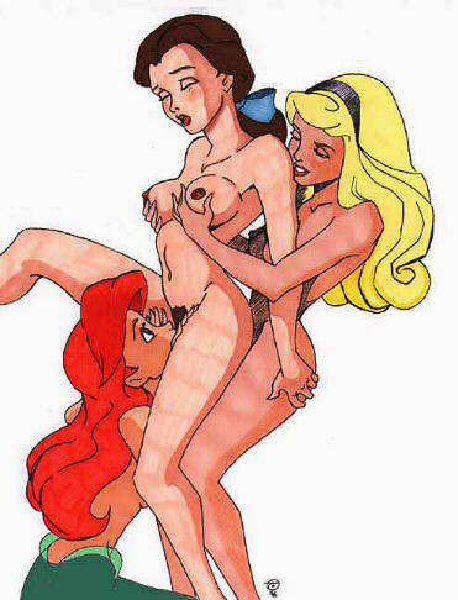 Disney'S Ariel Licks Belle - Sextoon-HeV