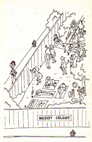 Excitation de nudiste