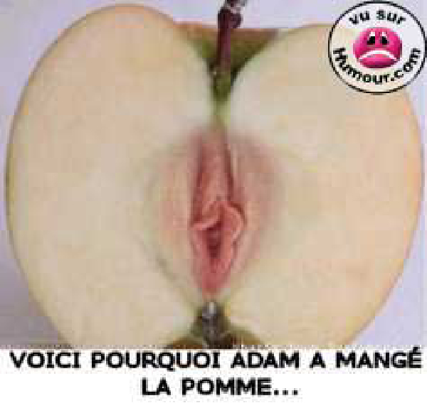 Humour Sexe - La Pomme D'Adam-HeV