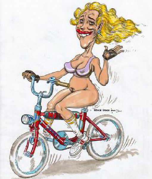 LooneyZoon's seatless bikeride-HeV