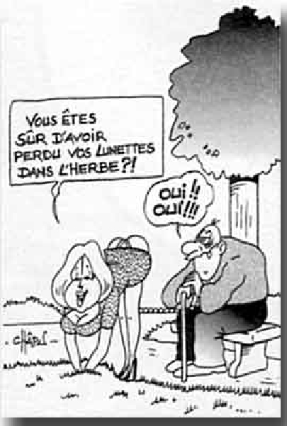 Lunettes perdues jolie vue-HeV