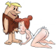 Sextoon Wilma sucking Barney-Flintstones-HeV